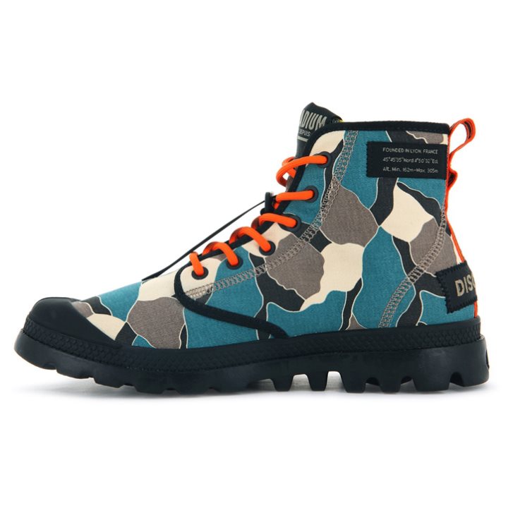 Bottes Palladium Pampa Lite Overlab Femme Camouflage | FR SOY095V